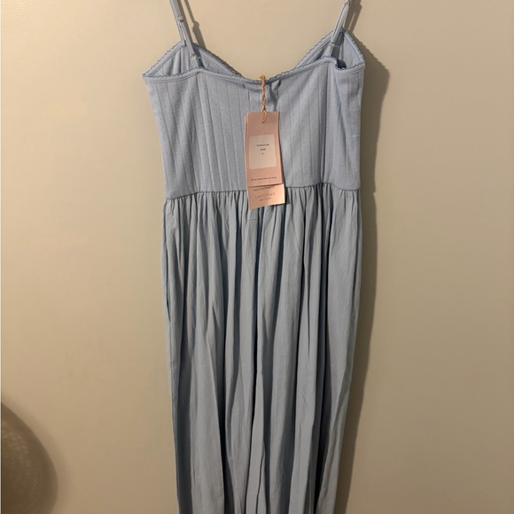 🆕 nwt Christy Dawn bernice Midi Dress Celeste blue medium - Picture 6 of 6